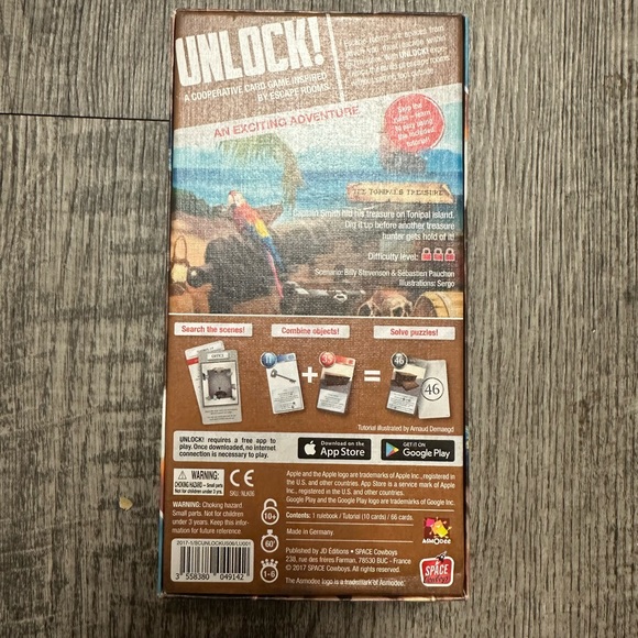 Unlock Escape Room Cards - Picture 2 of 2